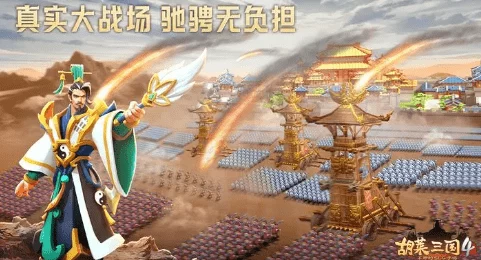 胡莱三国2手游4月6日震撼开启公测，各路历史枭雄齐聚一堂再掀天下争夺战