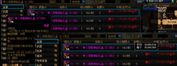 DNF2024合成传说装备赚钱攻略：揭秘高利润部位与爆料信息